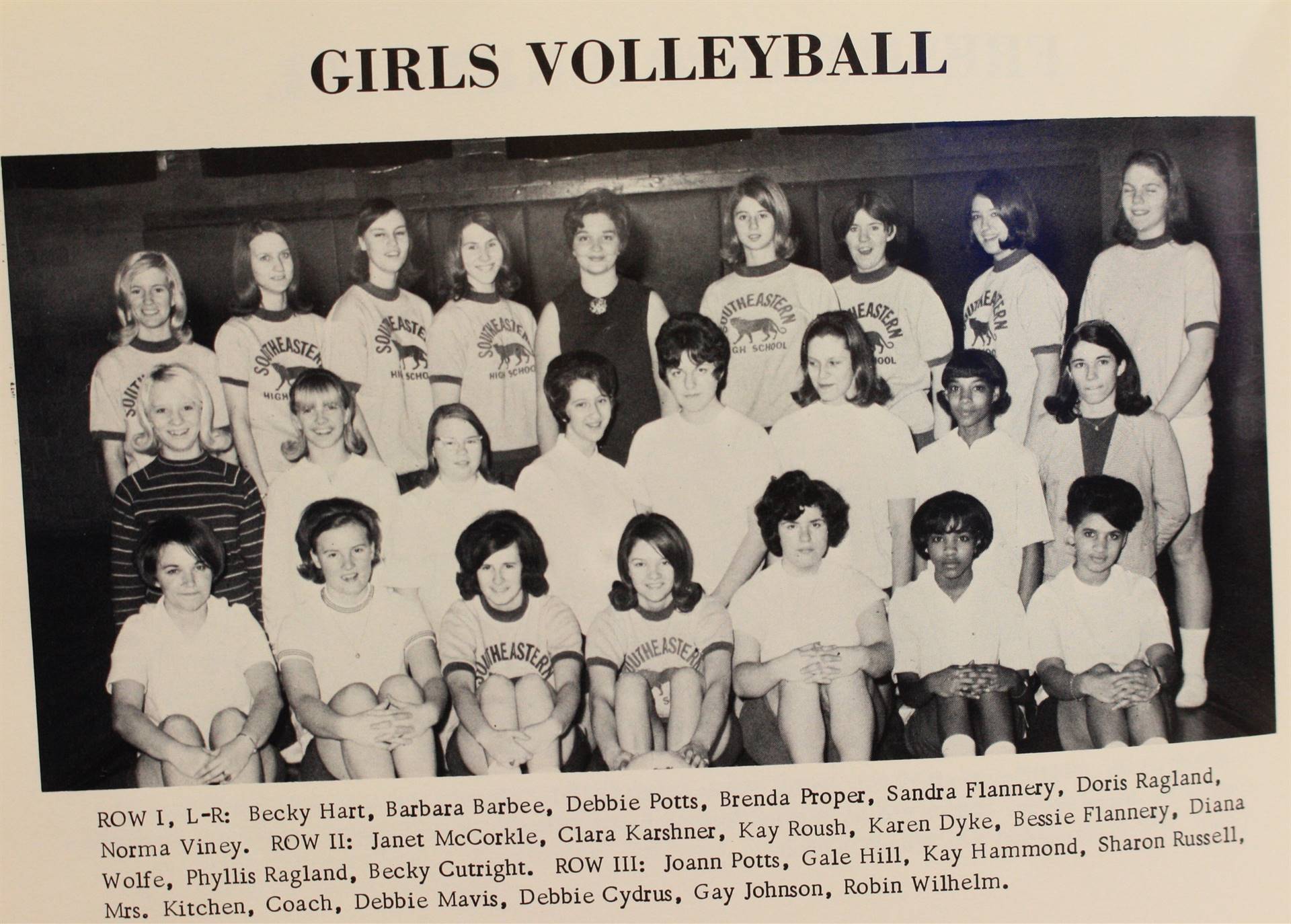 1969 Volleyball