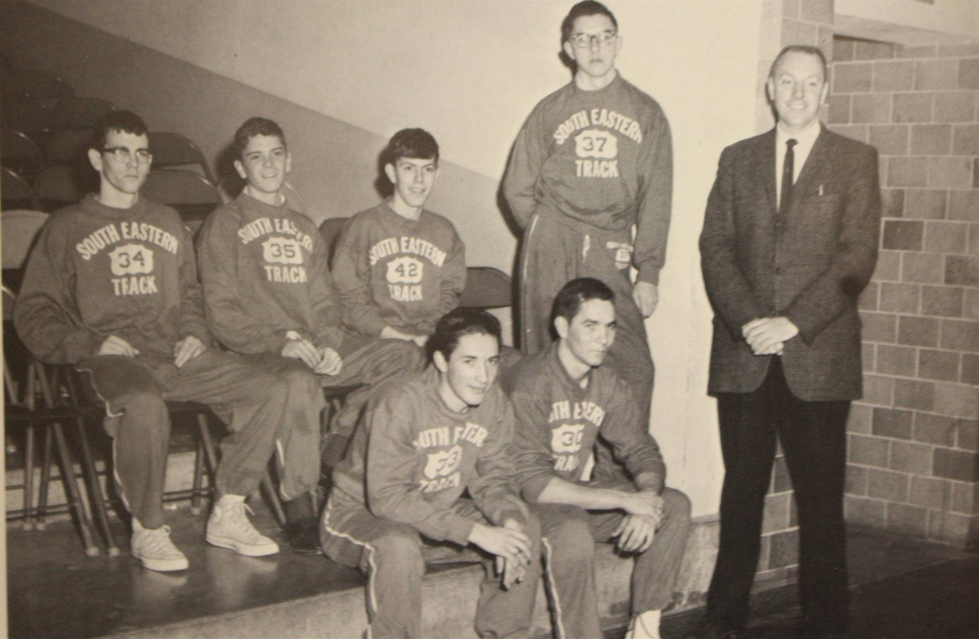 1966 Southeastern&#39;s Cross Country Track Team