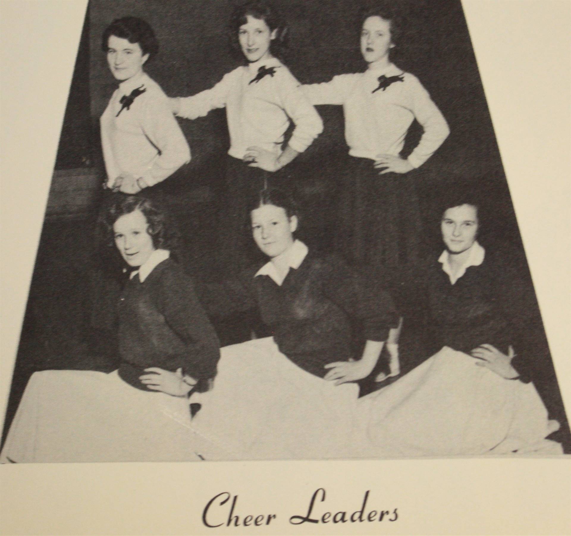 1953 cheerleaders