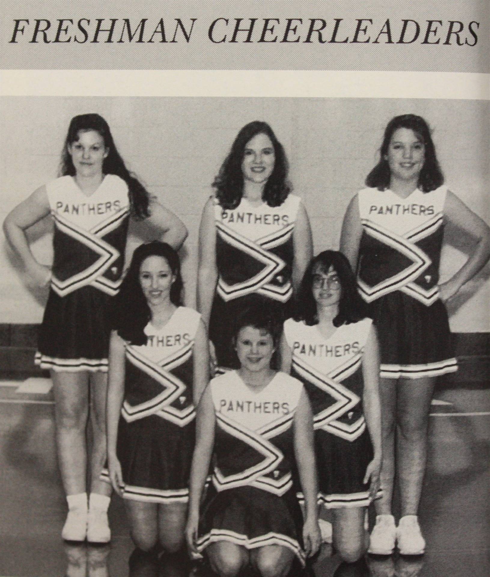 1995 Freshman Cheerleaders