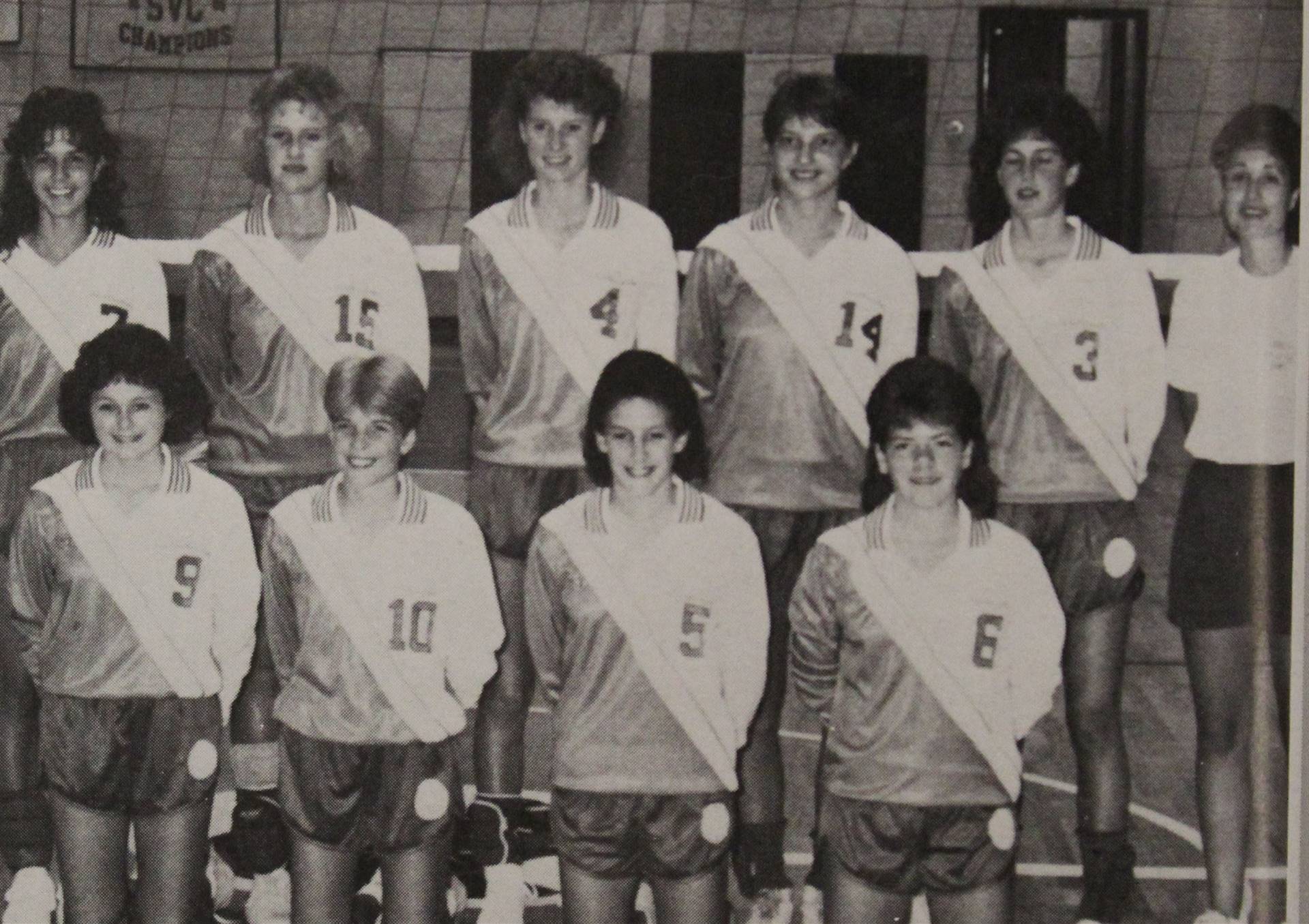 1988 Varsity Girls Volleyball