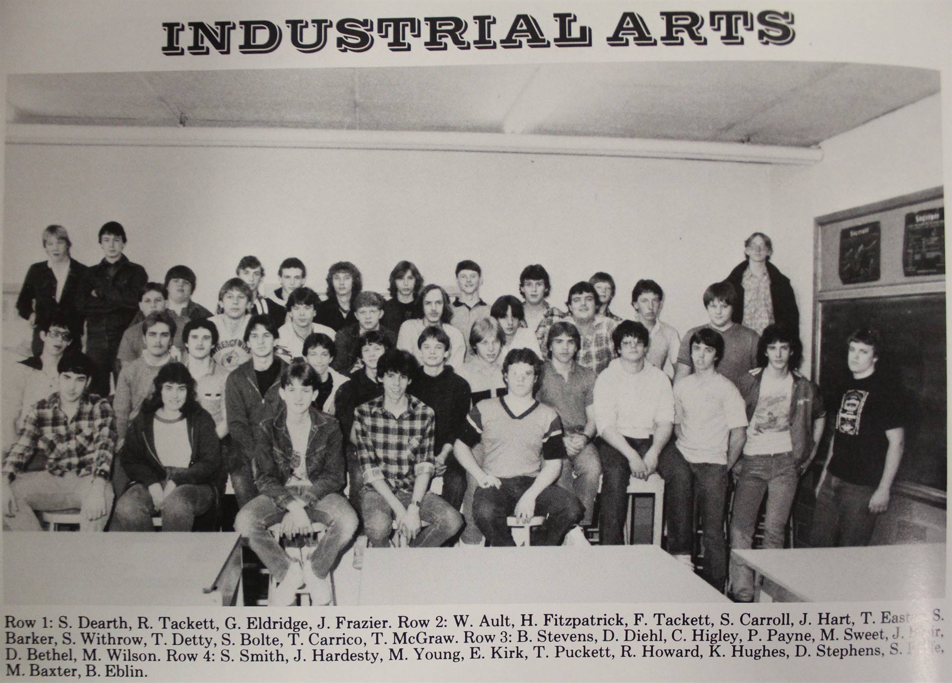 1986 Industrial Arts
