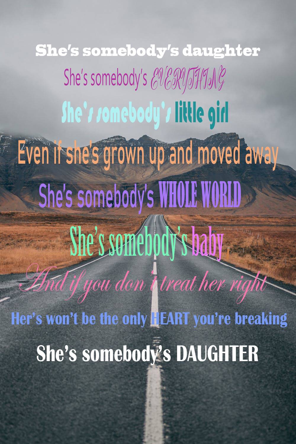 she's somebody's daughter 