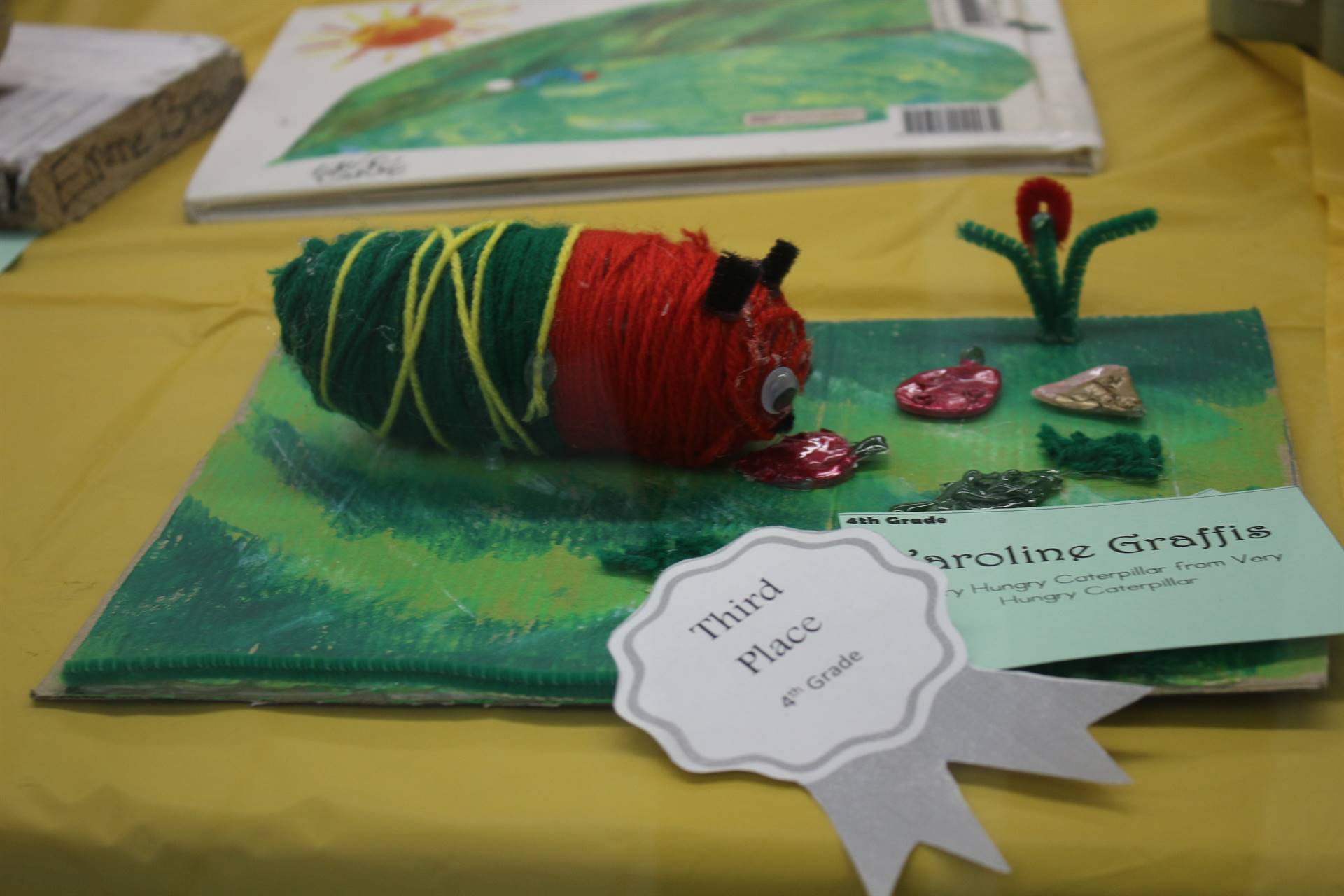 3rd Place: Very Hungry Caterpillar by Caroline Graffis