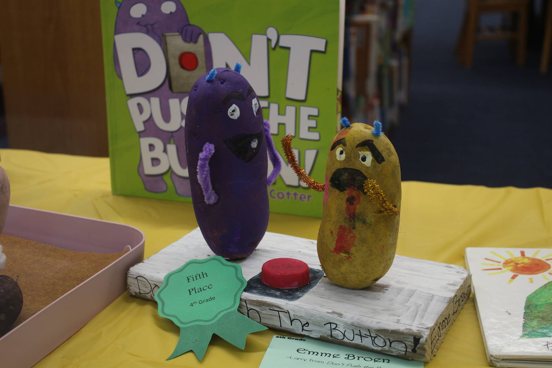 5th Place: Don’t Push the Button by Emme Brown