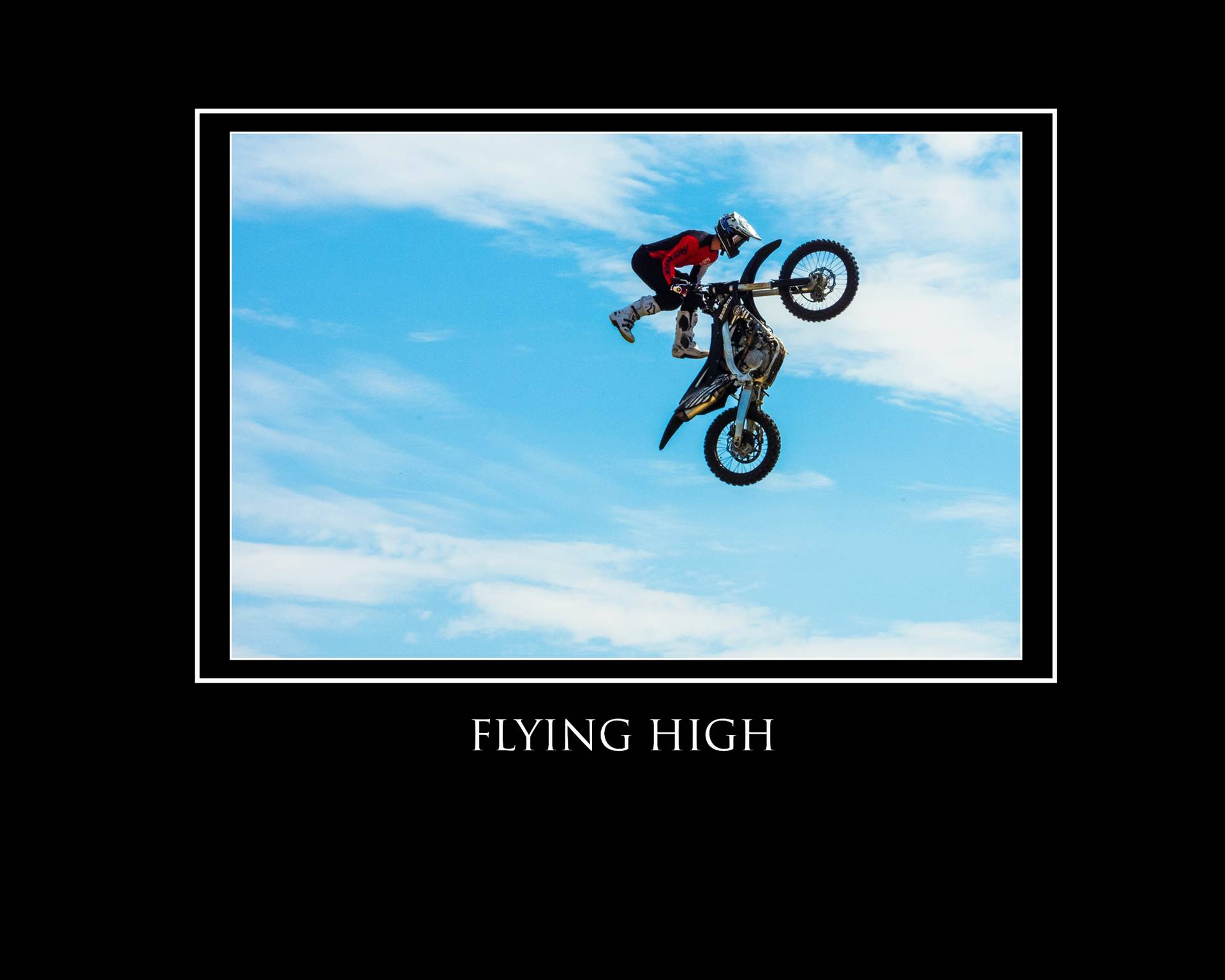Flying high